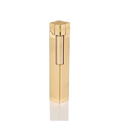 Inflatable Metal Windproof Open Fire Creative Cigar Lighter Side Slide Womens