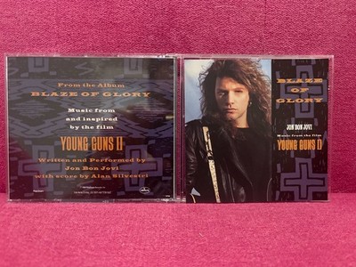 JON BON JOVI-Blaze Of Glory-Promo CD Single-2 Trk-Edit, LP Version-1990 Mercury