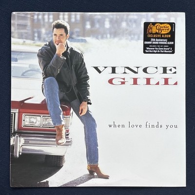 VINCE GILL Cracker Barrel Exclusive New Sealed Vinyl LP WHEN LOVE FINDS YOU