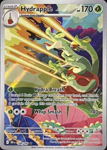 Hydrapple 188/182 Destined Rivals Illustration Rare Holo NM