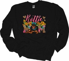 Sudadera Rottie Mom Rottweiler Mamá Rotty Rotweiler Camisa Amante del Perro