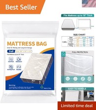 Full Size Waterproof Mattress Bag - Heavy-Duty Protection for Moving  Storage