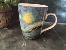 McIntosh "Starry Night" Coffee Mug, Van Gogh NEW