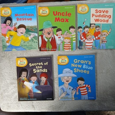 Biff Chip Kipper Reading / Phonics Books Oxford Reading Tree Stage 6  X 5 Books