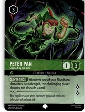 Peter Pan 216/204 Disney Lorcana Attack of the Vine Holo NM