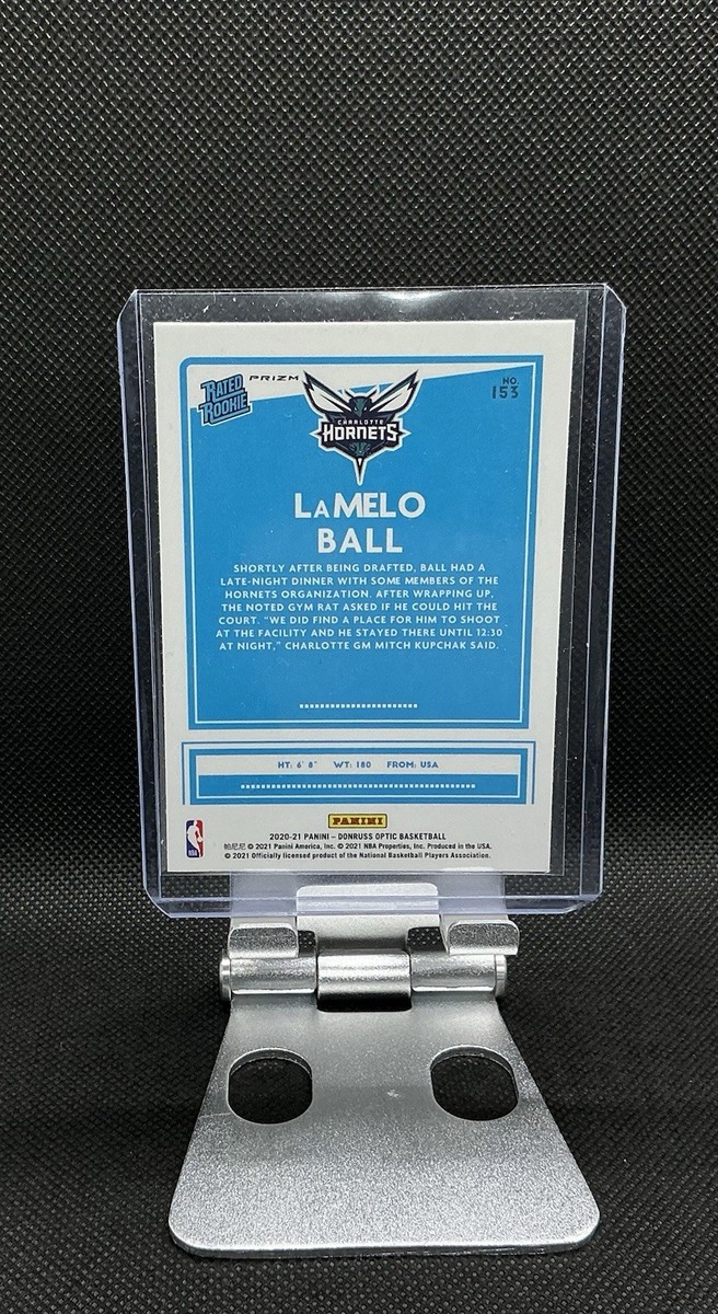 2020-21 Panini Donruss Optic Rated Rookie LaMelo Ball #153 Hyper Panini Optic 21 ルーキープリズム PINK ラメロボール