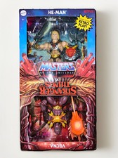 Masters of the Universe MOTU Stranger Things  He-Man Vecna Figure 2 Pack In Hand