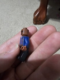 Lego Marvel 76004 Spider-Man Cycle Chase Nick Fury Minifigure Figure Used AO