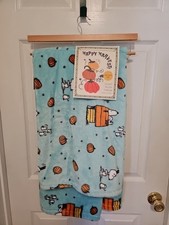 Peanuts Happy Harvest Velvet Plush Throw