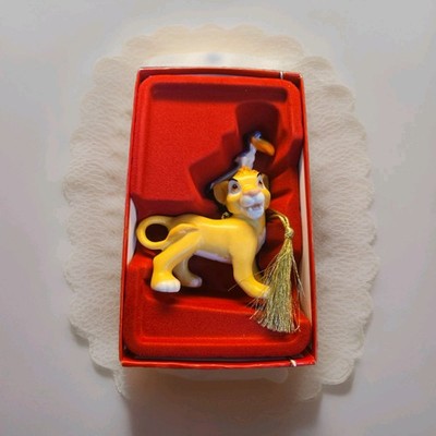 LENOX SIMBA and ZAZU Ornament Disney LION KING NEW in BOX 870659 Christmas 