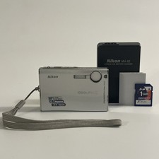 Nikon COOLPIX S9 6.1MP 3x Optical Zoom Silver Digital Camera Bundle: Working