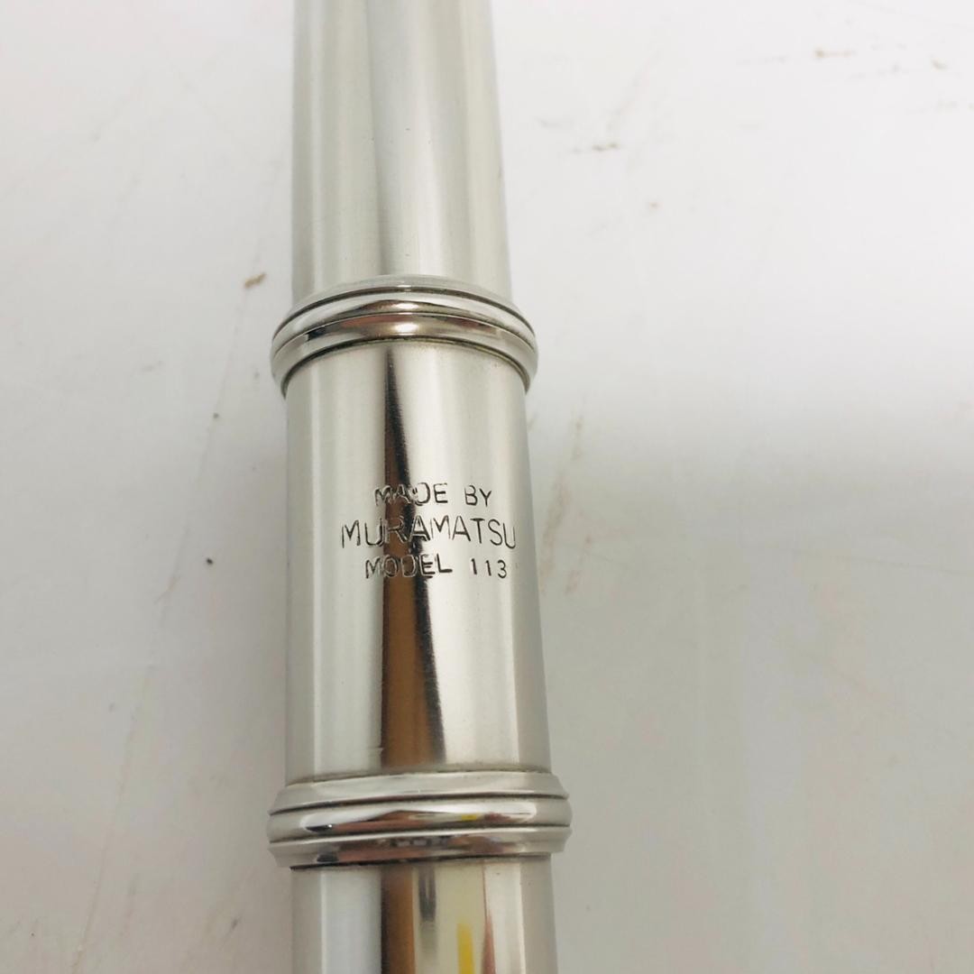 ムラマツ フルート MURAMATSU MODEL 113 Muramatsu Model 113 Flute | eBay