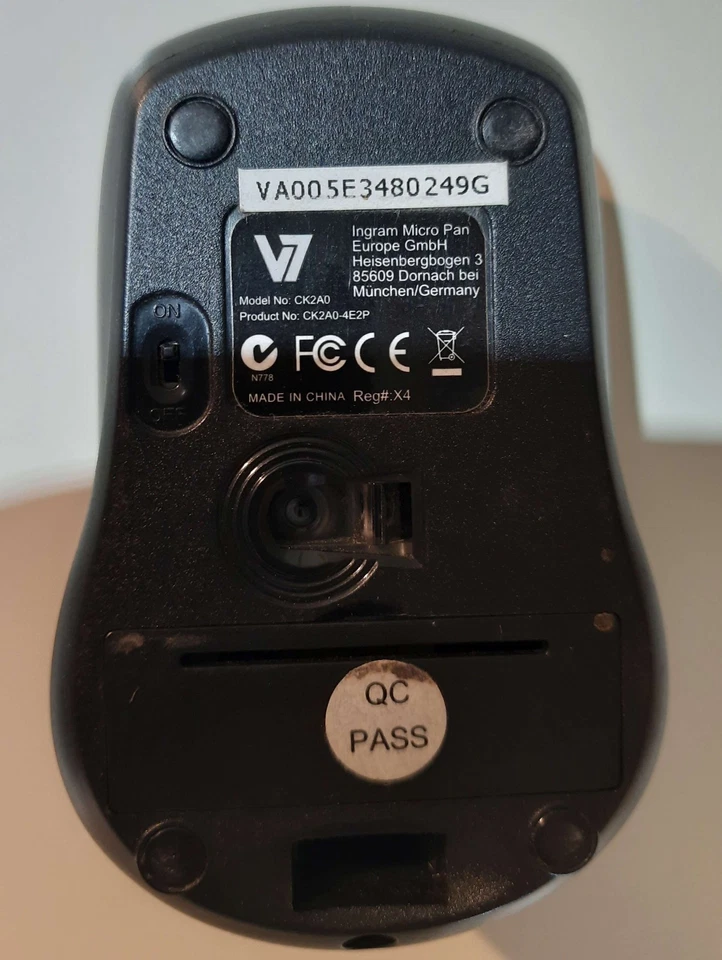 Wireless Tastatur und Maus V7 - Bild 2 von 3