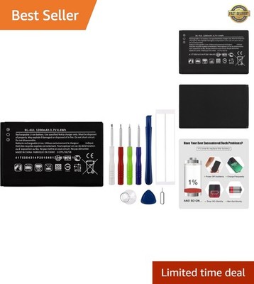 High-Capacity BL-4UL Rechargeable Battery for Nokia 3310 & 225 - Tools Included