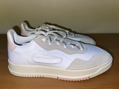 NWT Adidas Originals Women's White Leather Tennis SC Premiere Shoes Sz  EE6040