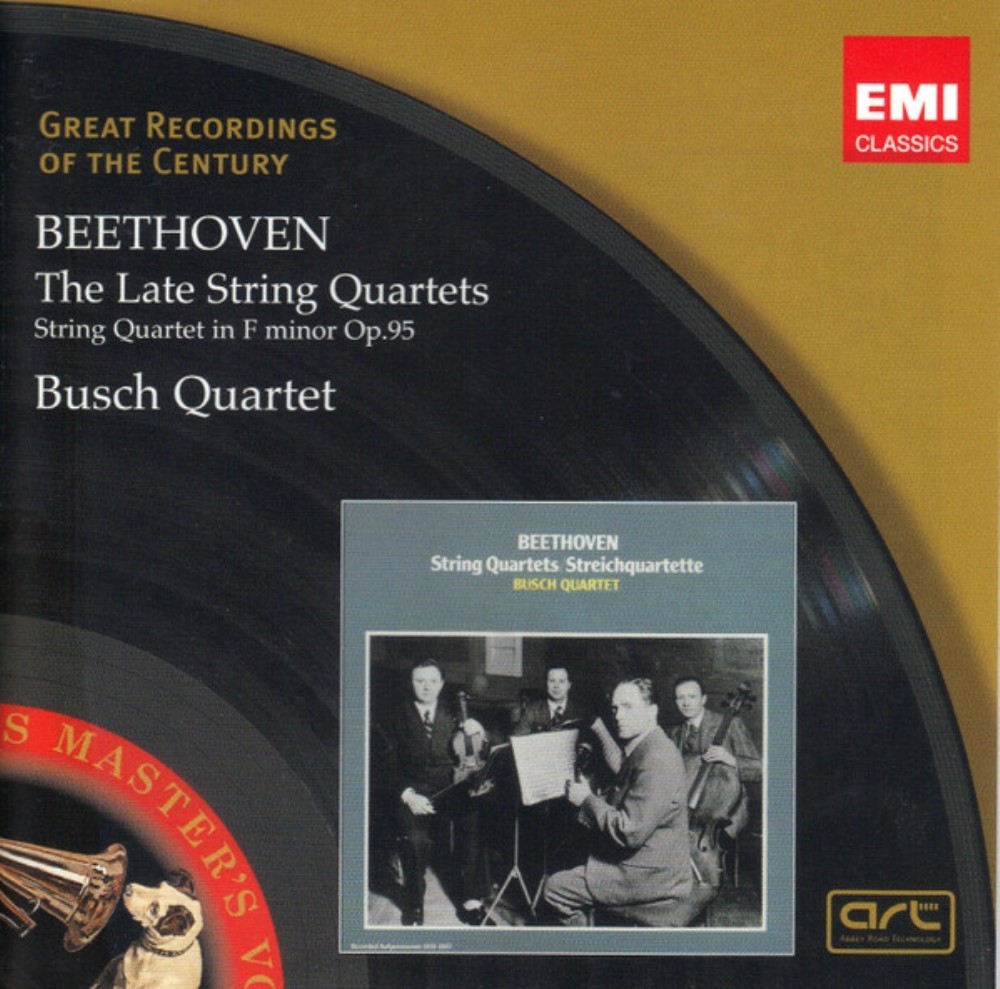 Ludwig van Beethoven - The Late String Quartets CD Audio