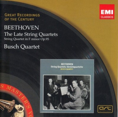 Ludwig van Beethoven - The Late String Quartets CD Audio