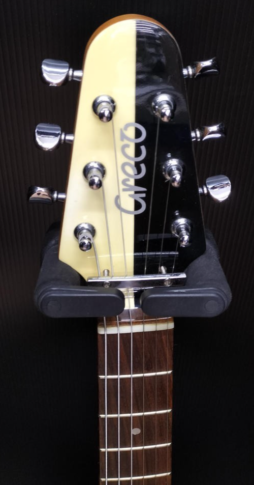 Greco Mini-Size Flying-V Guitar Michael Schenker Type Black