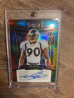 2023 PANINI SELECT NEIL SMITH, #SIG-NSM, AUTO, TIE DYE PRIZM, SERIAL #16/25 Rare
