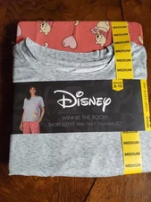 Character Super Soft Comfort Short Sleeve & Pant Pajama Set, Winnie Pooh, Medium
