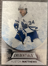 2021-22 Upper Deck Credentials Auston Matthews - Toronto Maple Leafs #5 Base