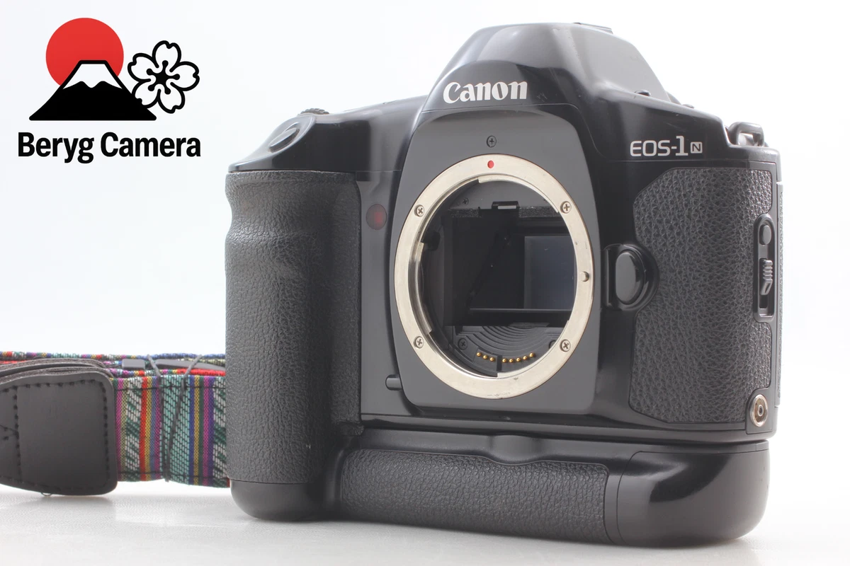 完動品 Canon EOS-1N DP BP-E1付き フィルムカメラ ボディ キャノン 美品