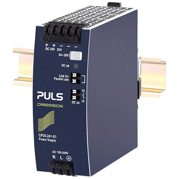 PULS DIMENSION Rail PSU 24V 20A 480W DIN Rail Mounted
