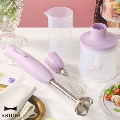 BRUNO Pokémon Eevee Friends Multi-Stick Blender 2 Purple AC100V JAPAN NEW