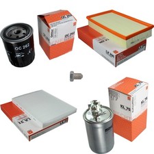 MAHLE Inspektionspaket Filterpaket passend für VW Golf III 1.9 TDI