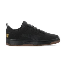 Big Kid's Puma Rebound Layup Lo NBK JR Puma Black-Puma Black-Gold 391772 03