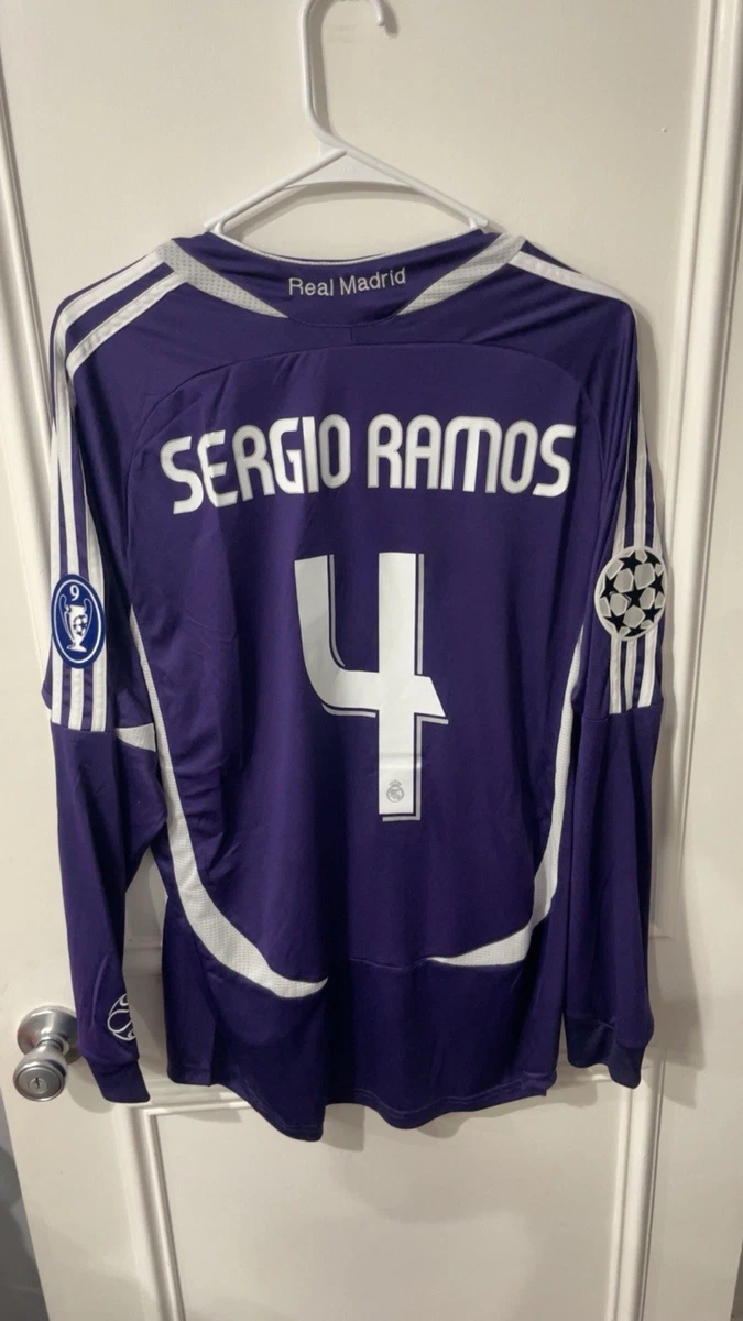Real Madrid Men Purple International Club Soccer Fan Apparel and