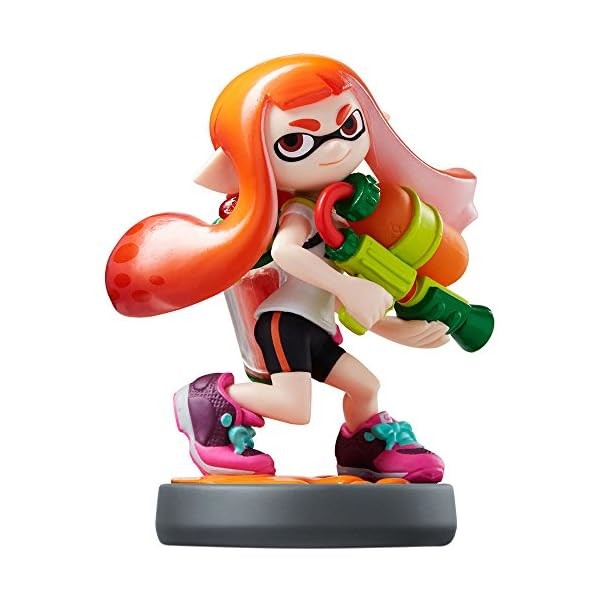 Nintendo Switch amiibo Splatoon 2 Inkling Girl Original Color Wii U JAPAN