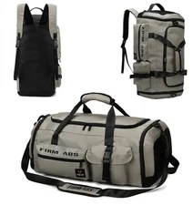 Gym Bag for Men & Women 65L Large Capacity Travel Duffle Bag 3 in 1 Convertib...