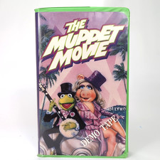 Jim Henson Muppet Movie VHS 1992 Demo Tape Rare Collectible Clamshell