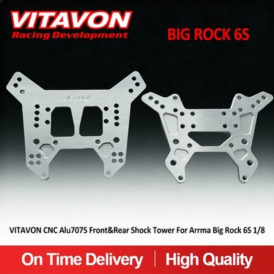 Vitavon Alu7075 Front&Rear Shock Tower for Arrma BIG ROCK 6S BLX 1/8