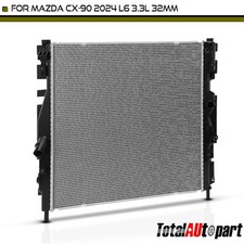 Primary Radiator without Oil Cooler for Mazda CX-70 2025 CX-90 2024 2025 L6 3.3L