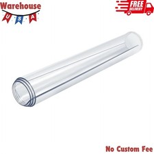 Plastic Table Cover 36 x 60 Inch, 2 mm Thick Waterproof Clear Table Protector