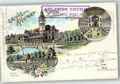 13518951 - 3011 Ahlem establishment Ahlemer tower hall garden inn stamp