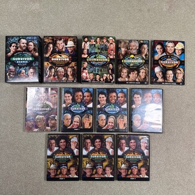 Huge Survivor TV Show DVD Lot of 8 Full Seasons w/ Bonus Content VG Condition