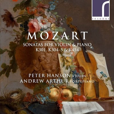 Wolfgang Amadeus Moza Mozart: Sonatas for Violin & Piano, K301, K304-5 & K4 (CD)