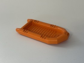 LEGO 62812 Orange Large Rubber Raft Boat Hull City Coast Guard 7726 Genuine