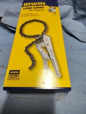 New Irwin 20r Vise-grip Locking Chain Clamp