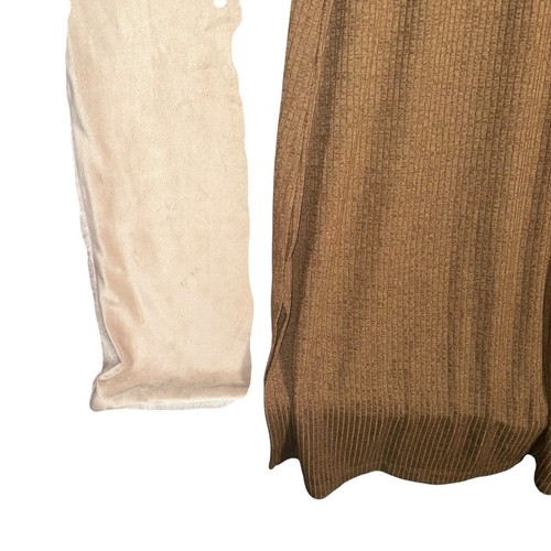 Old Navy Sweater Dress Womens Sz 4X Brown Knit Ribbed Stretch Neck Pullover - Picture 4 of 7