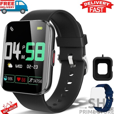 2025 Smart Watch For Men/Women, Waterproof Smartwatch Bluetooth Samsung iPhone