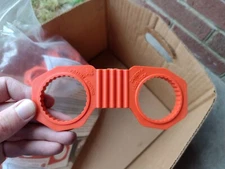 New Zafety Lug nut Locks ZLL6-100 3-1/2 Stud Center 38MM (1.5") Spectra Lot of 2