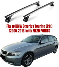 Premium Roof Rack Bars For BMW 3 Touring E91 (2005-2013) AL300/184M-FIXED POINTS