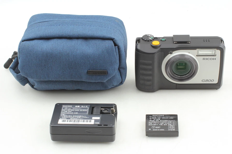 🎦👀✨MINT✨ Ricoh G800 16MP Compact Digital Camera Black Heavy-Duty From JAPAN - Image 3 of 4