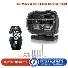 Suparee 60w Led Remote Boat Off-road Truck Searchlight 360 Wireless Spotlight