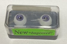 Vintage Glastic Doll Eyes 10mm Blue New Old Stock READ new