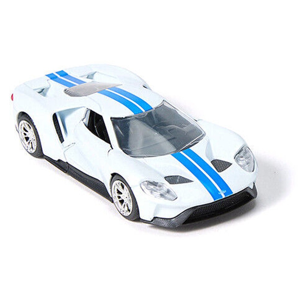 White Ford GT 2017 Official Kids Diecast Collector Model Toy Car